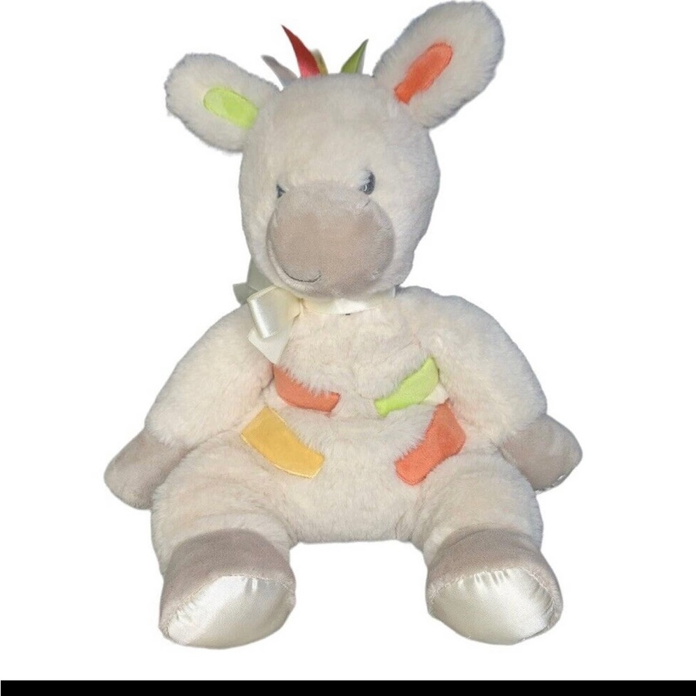 Douglas baby plush giraffe 12” lovey blanket